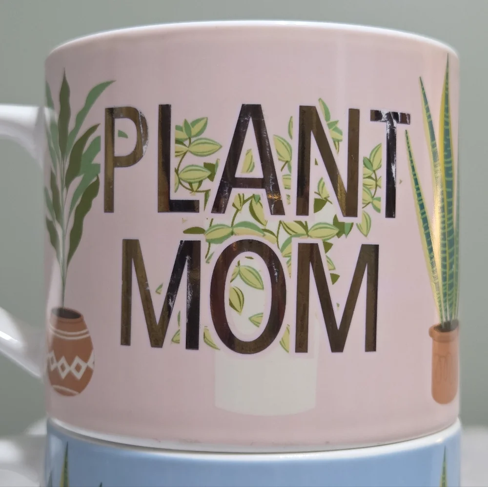 🌿 Coco+Lola Plant Lover+ Mom+ Dads Pastel Lover Mugs Set of 3 🌸 Spring Garden - Picture 7 of 10